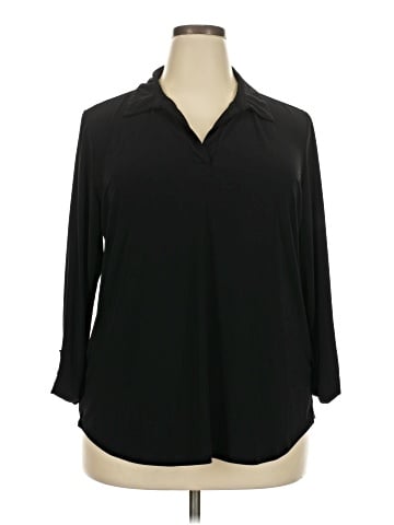 Jones New York Signature 3/4 Sleeve Blouse (view 1)