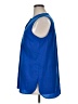Talbots Blue Sleeveless Blouse Size XL - photo 5