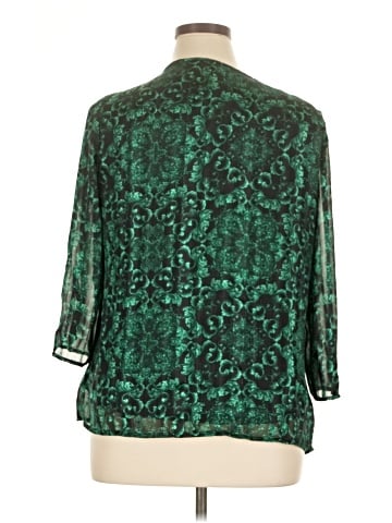 Sara Michelle 3/4 Sleeve Blouse (view 2)