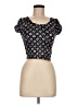 Forever 21 Black Short Sleeve Top Size M - photo 1