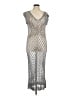 J.Crew Collection Silver Cocktail Dress Size M - photo 1