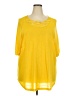 JunaRose Yellow 3/4 Sleeve T-Shirt Size XXL - photo 1