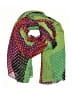 Unbranded Stars Multi Color Green Scarf One size - photo 1