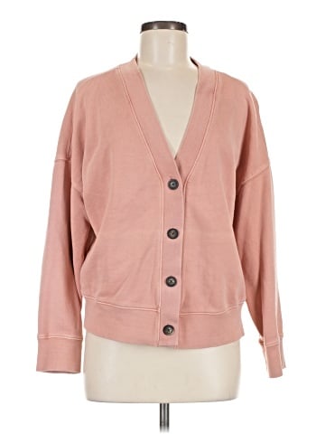 Madewell (Re)sourced Cotton Cardigan Sweatshirt (view 1)