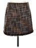 Amisu Tweed Brown Casual Skirt Size EU 36 / US 6 - photo 1
