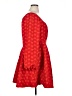 Shein Curve 100% Polyester Hearts Red Cocktail Dress Size 16 Plus (2) - photo 4