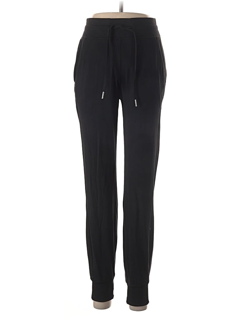 Pre-owned Lululemon Athletica Track Pants In Black