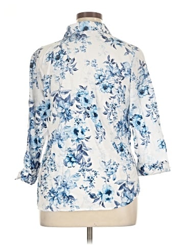 Sara Michelle 3/4 Sleeve Blouse (view 2)