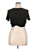 Unbranded Black Short Sleeve Turtleneck Size XL - photo 1