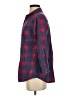 Brooke Leigh Plaid Red Long Sleeve Button-Down Shirt Size S - photo 5