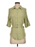 VICI Green 3/4 Sleeve Button-Down Shirt Size XS - photo 1