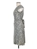 Studio M Floral Gray Casual Dress Size S - photo 5