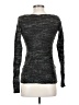 Apostrophe Metallic Gray Pullover Sweater Size XS - photo 2