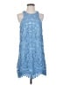 Lovers + Friends 100% Polyester Blue Cocktail Dress Size S - photo 1