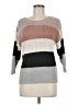 Misia 100% Acrylic Color Block Gray Pullover Sweater Size M - photo 1