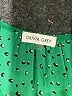 Olivia Grey 100% Polyester Green 3/4 Sleeve Blouse Size S - photo 7