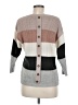 Misia 100% Acrylic Color Block Gray Pullover Sweater Size M - photo 2
