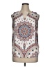 verse White Sleeveless Blouse Size XL - photo 1