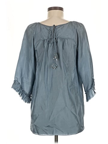 Rebecca Taylor 3/4 Sleeve Silk Top (view 2)