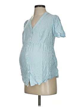 Isabel Maternity Short Sleeve Blouse