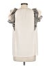 Entro 100% Polyester Ivory Sleeveless Blouse Size M - photo 2