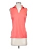 J. McLaughlin Orange Sleeveless Blouse Size S - photo 1