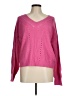 Blue Rain Pink Pullover Sweater Size M - photo 1