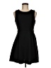 Forever 21 100% Polyester Solid Black Casual Dress Size M - photo 1