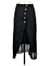 Privacy Please Plaid Black Formal Skirt Size S - photo 1