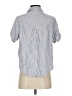 Universal Thread Stripes Blue Short Sleeve Blouse Size XS - photo 2