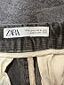 Zara Gray Casual Pants Size S - photo 7