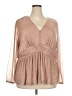 Maurices Tan 3/4 Sleeve Blouse Size 2X - photo 1