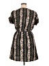 Blush 100% Polyester Print Black Casual Dress Size XL - photo 2