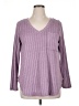 Shein Purple Long Sleeve Blouse Size 0X - photo 1