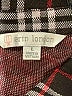 Erin London Plaid Black Long Sleeve Blouse Size L - photo 7
