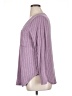Shein Purple Long Sleeve Blouse Size 0X - photo 5