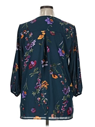 West Kei 3/4 Sleeve Blouse (view 2)