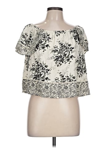 Flying Tomato Short Sleeve Blouse (view 1)