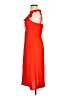 Monteau 100% Polyester Orange Cocktail Dress Size S - photo 5