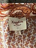 Hayden 100% Polyester Paisley Orange Casual Skirt Size XL - photo 4