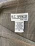 K.C. Spencer Plaid Gray Blazer Size 10 - photo 6