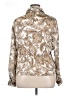 Alfred Dunner 100% Polyester Paisley Ivory Long Sleeve Blouse Size 14 - photo 2