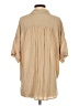 Splendid 100% Viscose Tan Short Sleeve Blouse Size S - photo 2