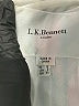 L.K. Bennett 100% Polyester Stripes Gray Casual Dress Size 8 - photo 7