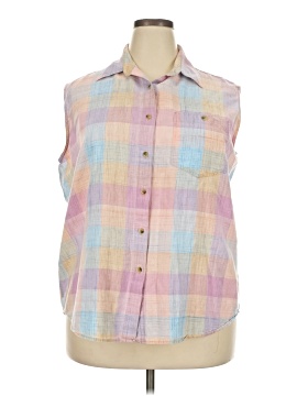 Company One Sleeveless Button Down Shirt