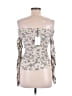 S/W/F Tan Long Sleeve Top Size M - photo 2