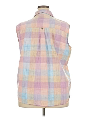 Company One Sleeveless Button-Down Shirt (view 2)