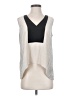 BCBGMAXAZRIA 100% Silk Gray Blouse Size S - photo 1