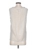 BCBGMAXAZRIA 100% Silk Gray Blouse Size S - photo 2