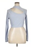 Missguided Blue Long Sleeve Top Size 14 - photo 1